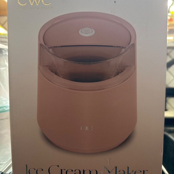CWC Cook with Color Ice Cream Maker in blush pink - Picture 3 of 5